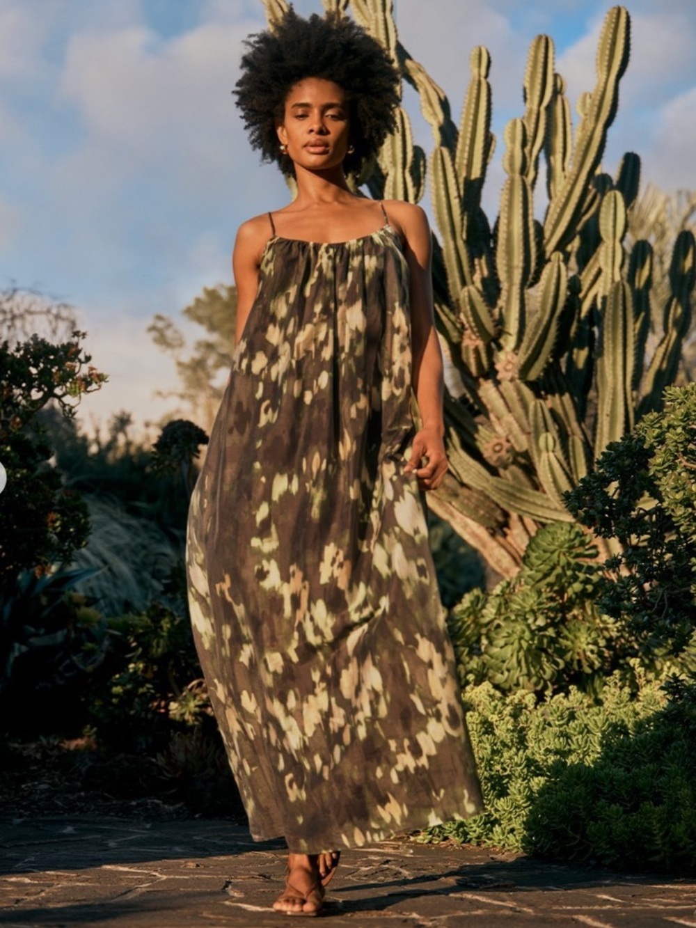 Banana Republic ORGANZA TIE-WAIST MAXI DRESS